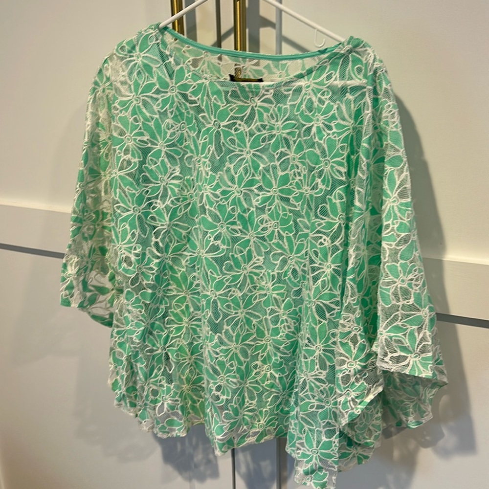 Mint green Bob Mackie 2-piece set